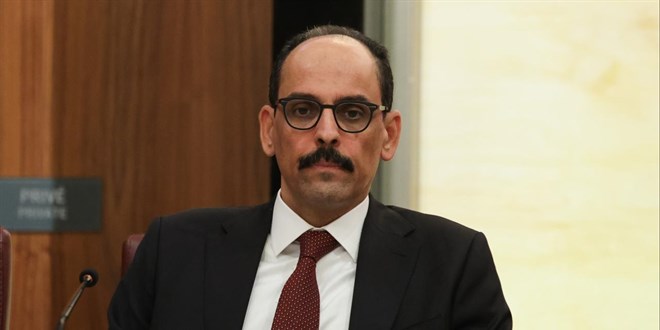 M�T Ba�kan� Kal�n, Libya Ba�kanl�k Konseyi Ba�kan� Menfi ile g�r��t�