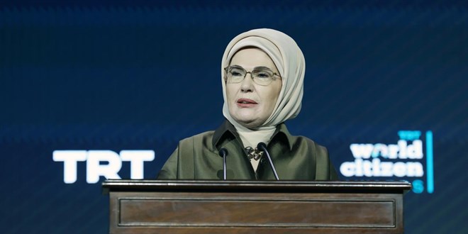 Emine Erdo�an'dan TRT World Citizen Awards payla��m� - Son Dakika Haber