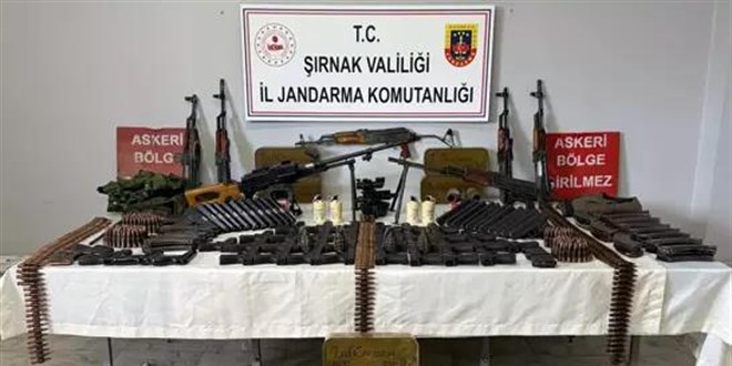 Silopi'de silah ve m�himmat ka�ak��l��� operasyonu: 6 tutuklama - Son Dakika Haber