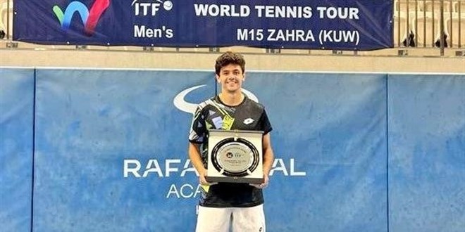 Milli tenis�i Yank� Erel, Tunus'taki turnuvada �ampiyon oldu