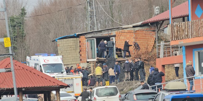 Zonguldak'ta �zel maden oca��nda g���k: 3 i��i mahsur kald� - Son Dakika Haber