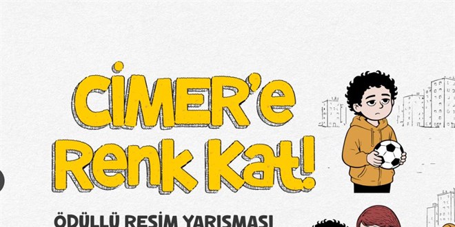 C�MER 23 Nisan �d�ll� Resim Yar��mas�na Ba�vurular Ba�lad�