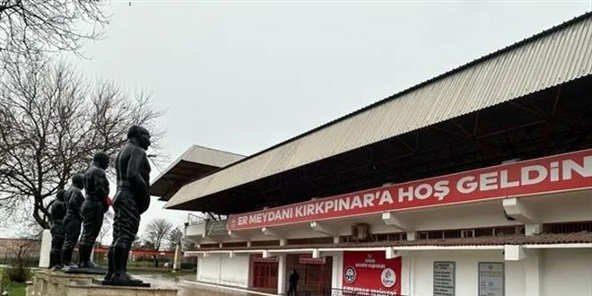 Tarihi K�rkp�nar Er Meydan� sular alt�nda kald�