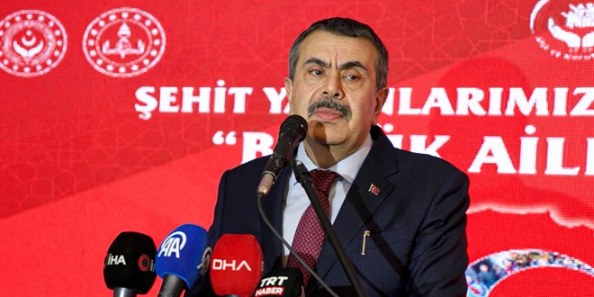 Bakan Tekin: �ocuklar�m�za �ehitlik ve gazilik �uuru kazand�raca��z - Son Dakika Haber