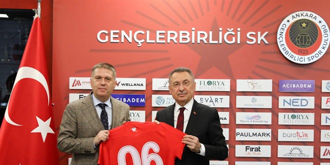 Fuat Oktay'dan Gen�lerbirli�i'ne ziyaret - Son Dakika Haber