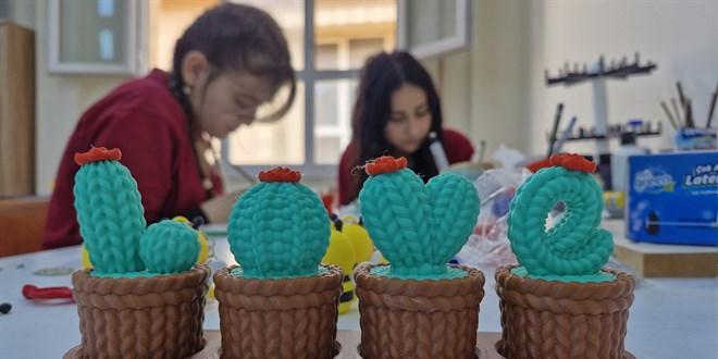 Samanda�l� ��renciler 3D tasar�mlar� kazanca d�n��t�rd� - Son Dakika Haber