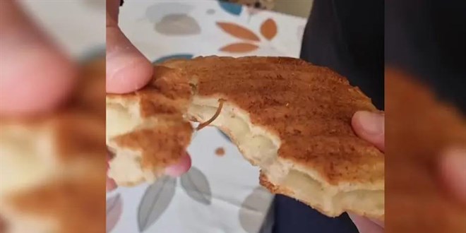 Mide buland�ran g�r�nt�: Ekmekten paket lasti�i ��kt� - Son Dakika Haber