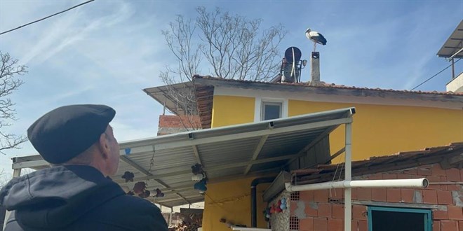 Leylek k�y�nde b�y�k sevin�: E�i geldi, herkes Yaren'i bekliyor - Son Dakika Haber