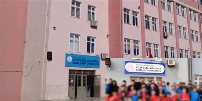 Okulun sosyal medya payla��m� ba��na i� a�t�: Soru�turma ba�lat�ld�