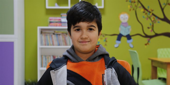 Matematik �ampiyonu Sarp Arel ba�ar�ya doymuyor