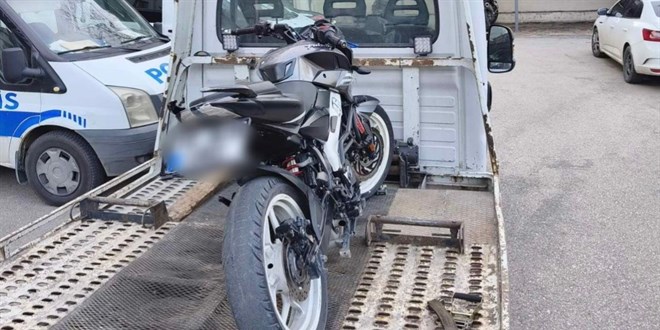 'Dur' ihtar�na uymayan motosikletliye ve sahibine 285 bin lira ceza - Son Dakika Haber