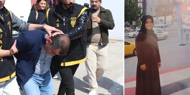 Adana'da vah�et. E�ini �ld�rd�, polisi arad�