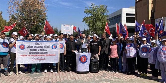 T�rkiye Sa�l�k ve Sosyal Hizmet ���ileri Sendikas�'ndan S�t �zni Talebi