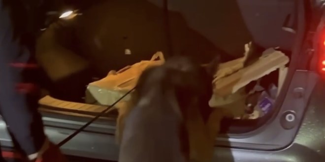 Dur ihtar�na uymayan cipten 33 bin 400 sentetik ecza ele ge�irildi - Son Dakika Haber