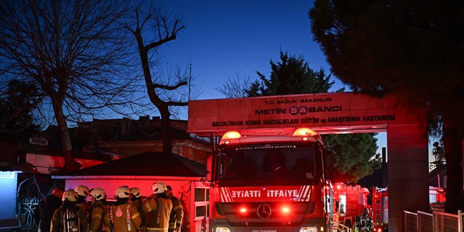 Metin Sabanc� Baltaliman� Kemik Hastal�klar� hastanesinde yang�n