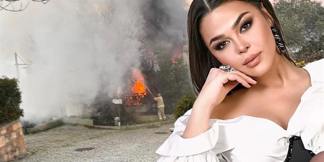 Evi yanan oyuncu Asl�han Karalar �l�mden d�nd� - Son Dakika Haber