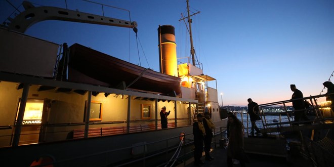 Nusret May�n Gemisi 111 y�l sonra ayn� rotada