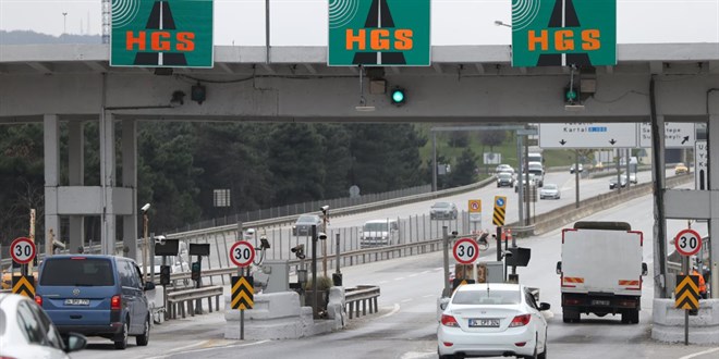 HGS kullan�m� 585 milyonun �zerine ��kt� - Son Dakika Haber