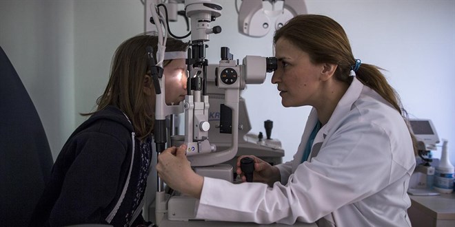 T�rkiye'de ge�en y�l 750 bin ki�iye glokom tan�s� konuldu