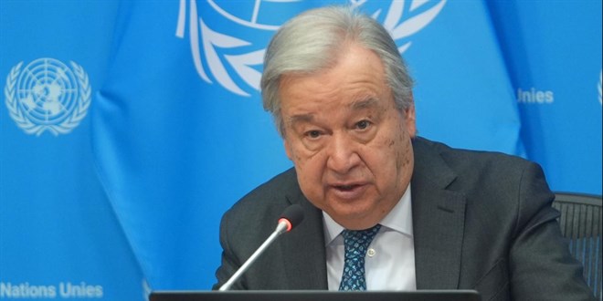 BM Genel Sekreteri Guterres: L�bnan halk� sava�a s�r�kleniyor
