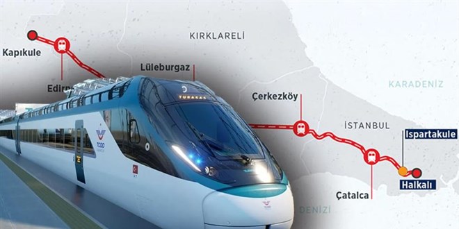 �stanbul'un bat�s�na h�zl� tren geliyor: 4 saatlik yol 1 bu�uk saate d��ecek! - Son Dakika Haber