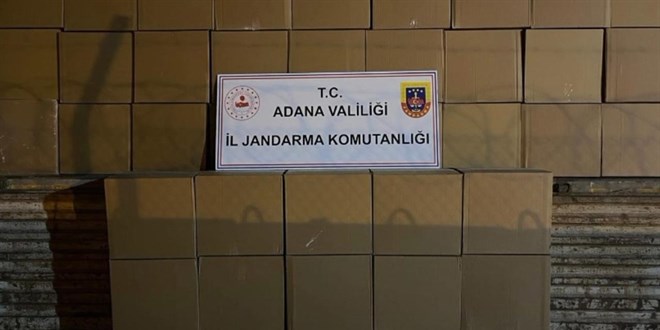 Adana'da kamyondan 4,1 milyon ka�ak makaron ��kt� - Son Dakika Haber