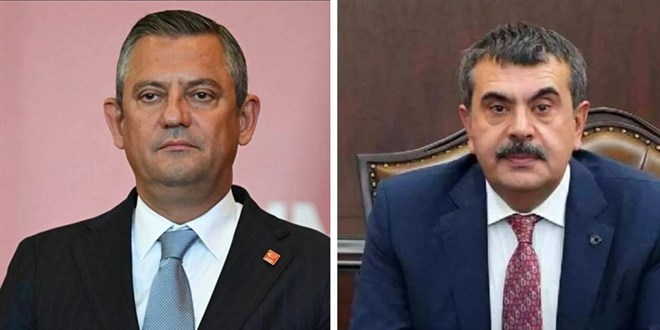 Bakan Tekin'den �zel'e sert yan�t: Anlama �z�rl� herhalde bu arkada�