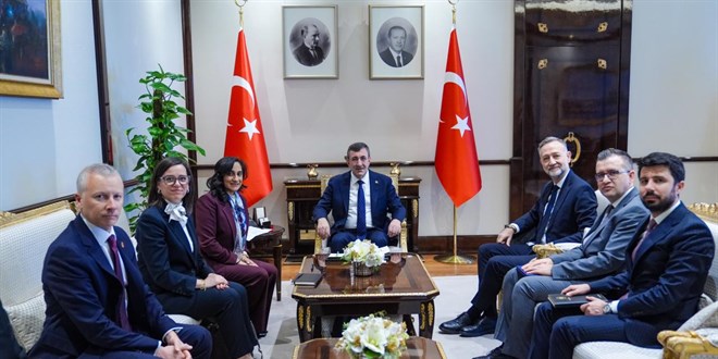 Cumhurba�kan� Yard�mc�s� Y�lmaz, Kanada D��i�leri Bakan� Anand'� kabul etti - Son Dakika Haber