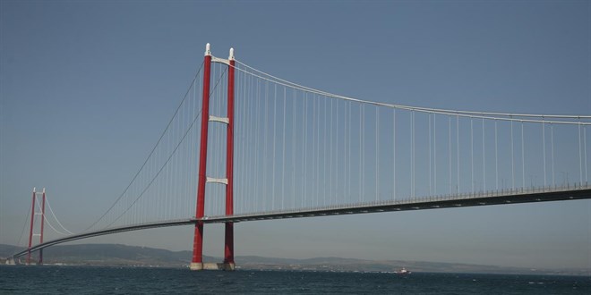 1915 �anakkale K�pr�s� ve Malkara-�anakkale Otoyolu'nda 4 y�lda 135 milyar lira tasarruf