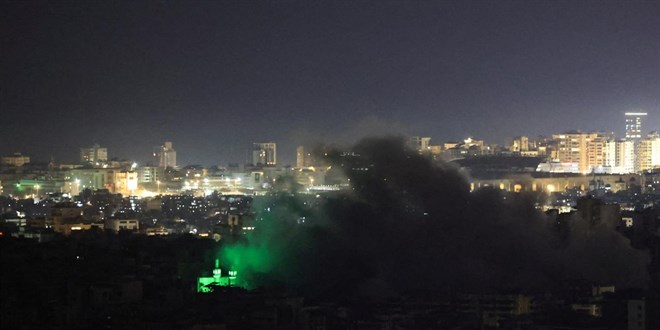 �srail L�bnan'�n Aley il�esine sald�rd�: 2 ki�i �ld�