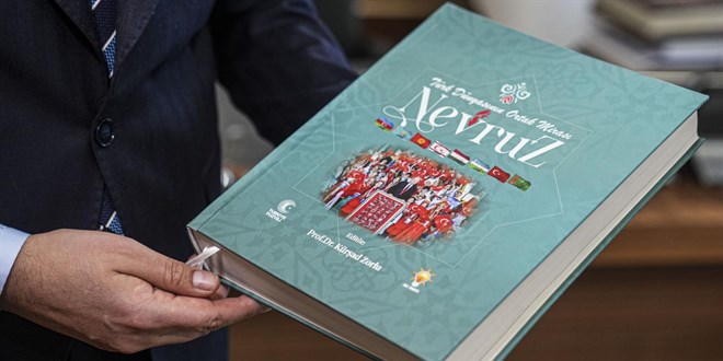 Cumhurba�kan� Erdo�an 'T�rk D�nyas�n�n Ortak Miras� Nevruz' kitab�n�n takdim yaz�s�n� yazd�