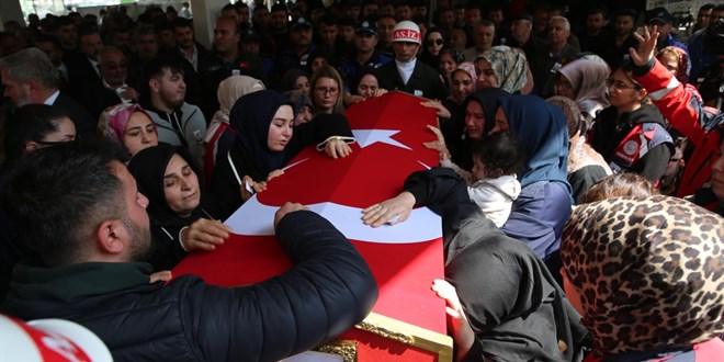 �ehit Piyade Uzman �avu� Yusuf A�ay son yolculu�una u�urland�