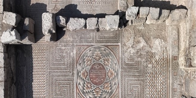 �� Anadolu'nun en b�y�k mozai�ine '�ren yeri' tescili