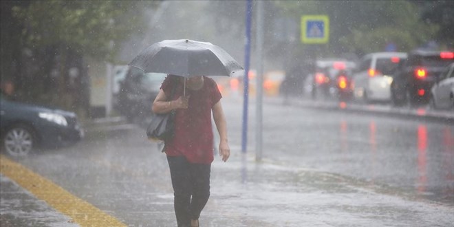 ��i�leri Bakanl���ndan 16 il i�in 'sar�' kodlu meteorolojik uyar�