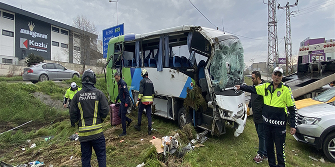 Otob�s kazas�nda kopan kol, 11 saatlik ameliyatla dikildi