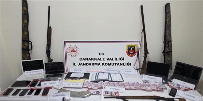 �anakkale merkezli tefecilik operasyonu: 19 g�zalt� - Son Dakika Haber