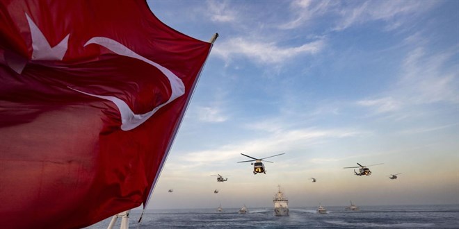 Mavi Vatan-26 Tatbikat� ba�lad�