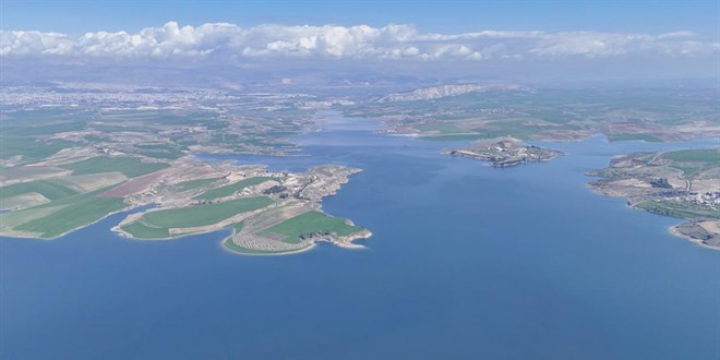 Atat�rk Baraj�'nda doluluk oran� y�zde 90'� a�t� - Son Dakika Haber