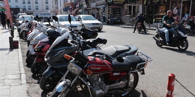 Trafi�e kay�tl� motosiklet say�s� 7,2 milyona ula�t�