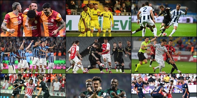 S�per Lig'de zirve kar��t�: �� tak�m sadece 1 puanl�k farkla yar��ta! - Son Dakika Haber