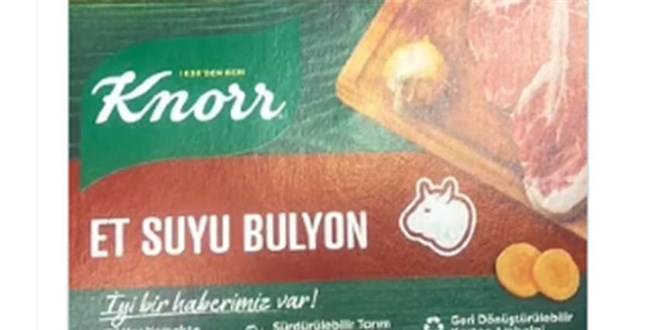 Knorr bulyonla ilgili payla��m sosyal medyada g�ndem oldu - Son Dakika Haber