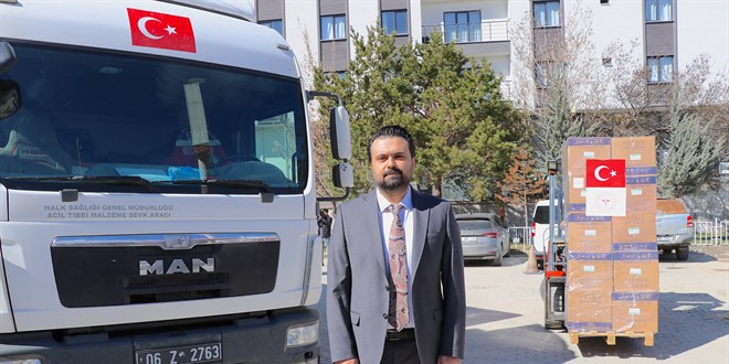 T�rkiye'den �ran'a 3 t�r t�bbi yard�m malzemesi - Son Dakika Haber