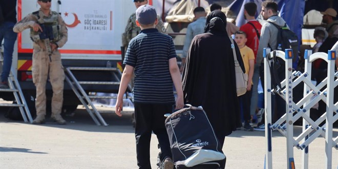 Ge�ici koruma alt�ndaki Suriyeli say�s� y�zde 38,5 azald� - Son Dakika Haber