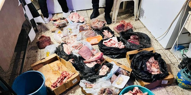 Kasapta mide buland�ran g�r�nt�: Zab�talar g�zlerine inanamad�! - Son Dakika Haber