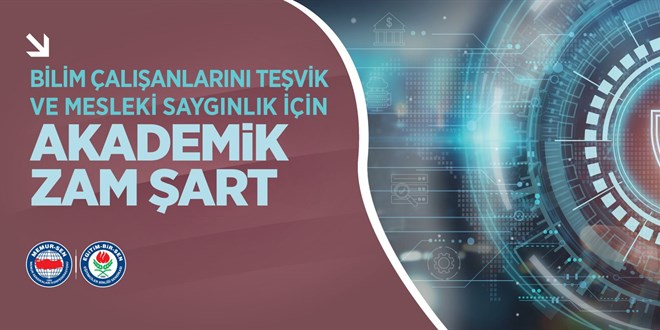 Akademisyenlere Zam Talebi G�ndemde