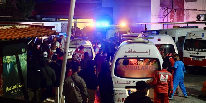 Soyk�r�mc� �srail'in L�bnan'a sald�r�lar�nda son 24 saatte 35 ki�i �ld�