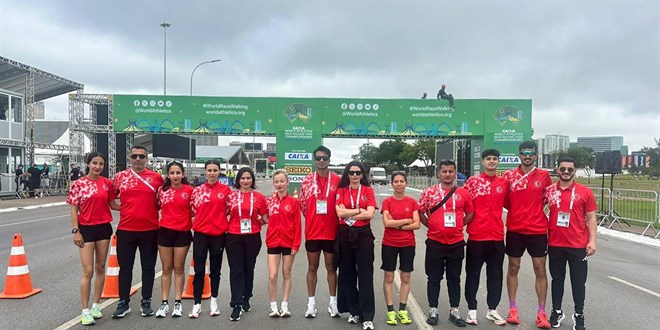 D�nya Tak�mlar Y�r�y�� �ampiyonas�'nda 3 T�rkiye rekoru - Son Dakika Haber