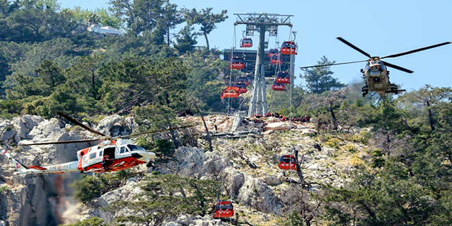 Antalya'daki teleferik kazas� davas�nda 7 san��a ceza talebi