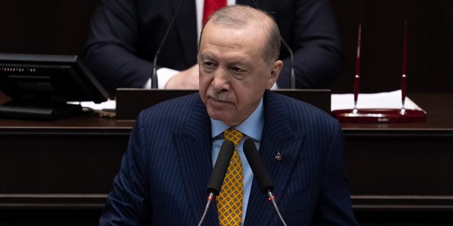 Cumhurba�kan� Erdo�an: Hi� kimse T�rkiye'ye parmak sallayamaz