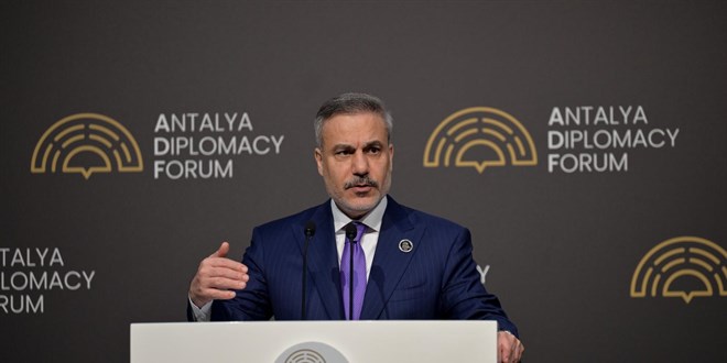 Bakan Fidan: �srail'in yay�lmac�l��� k�resel bir g�venlik sorunudur